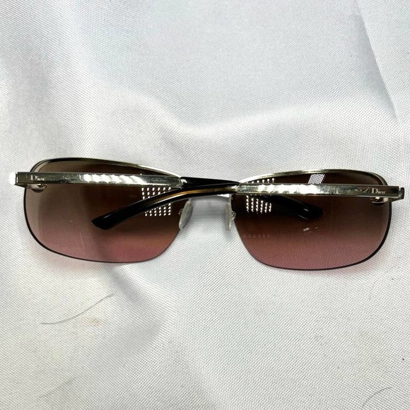 Authentic Early 2000s Christian Dior Deep Purple Colored Sunglasses